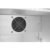 Arktic Single Hinged Door Back Bar Cooler 118 L, from 2 °C to 10 °C, Black
