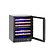 Arktic Lodówka do wina 2-strefowa, 46 butelki, Arktic, 133L, 220-240V/90W, 595x588x(h)820mm