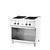 Hendi Kuchnia indukcyjna 4-palnikowa, 400V/17000W, 800x700x(h)870mm