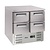 Arktic Refrigerated Table with 4 Drawers 247 L, from 2 °C to 8 °C, Bottom-Mounted Compressor