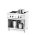 Hendi Kuchnia indukcyjna 4-palnikowa, 400V/17000W, 800x700x(h)870mm