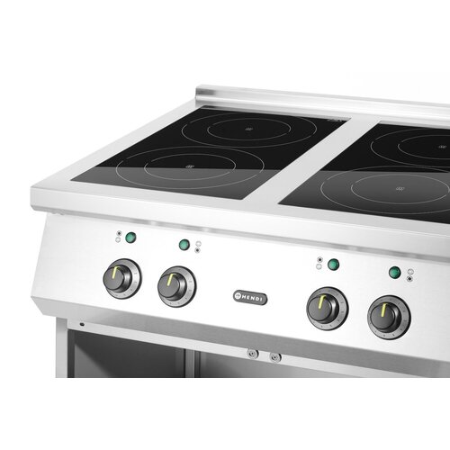 Hendi Kuchnia indukcyjna 4-palnikowa, 400V/17000W, 800x700x(h)870mm Hendi Kuchnia indukcyjna 4-palnikowa, 400V/17000W, 800x700x(h)870mm