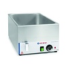 Hendi Countertop Electric Bain Marie, 1-Chamber with Drain Tap, GN 1/1, 1,2 kW