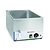 Hendi Countertop Electric Bain Marie, 1-Chamber with Drain Tap, GN 1/1, 1,2 kW