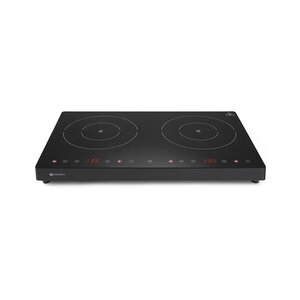 Hendi Countertop Double Induction Cooker with Electronic Protection Against Overheating, 3,5 kW Hendi Countertop Double Induction Cooker with Electronic Protection Against Overheating, 3,5 kW