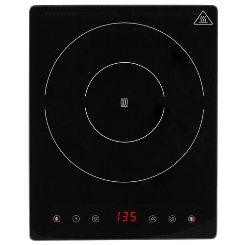 Hendi Black Countertop Double Induction Cooker, 3,5 kW Hendi Black Countertop Double Induction Cooker, 3,5 kW