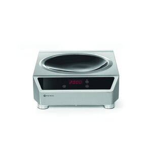 Hendi Kuchnia Wok indukcyjna nastawna z 1 polem grzewczym z filtrem przeciwtłuszczowym, 3,5 kW Hendi Kuchnia Wok indukcyjna nastawna z 1 polem grzewczym z filtrem przeciwtłuszczowym, 3,5 kW