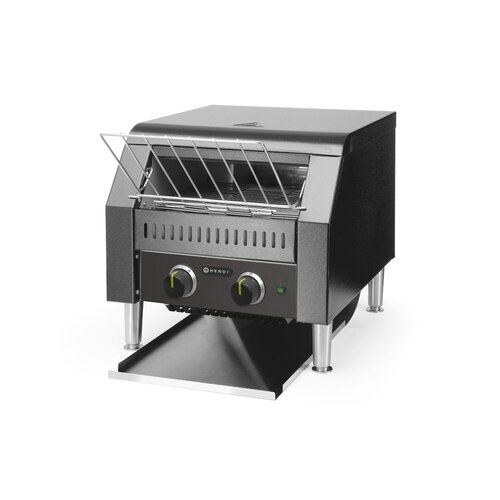Hendi Toster przelotowy podwójny 2,24 kW, 230V, 418x368x(h)387mm, czarny Hendi Toster przelotowy podwójny 2,24 kW, 230V, 418x368x(h)387mm, czarny