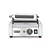 Hendi Grill kontaktowy pojedyńczy żeliwny, płyta ryflowana, 220 x 230 mm, 1,8 kW
