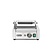 Hendi Grill kontaktowy pojedyńczy żeliwny, płyta dolna gładka górna ryflowana, 220 x 230 mm, 1,8 kW