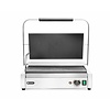 Hendi Wyprzedaż - Grill kontaktowy Panini XL, żeliwny, płyta ryflowana 2,7 kW, 230V, 548x415x(h)210mm