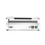 Hendi Grill kontaktowy Panini XL, żeliwny, płyta ryflowana 2,7 kW, 230V, 548x415x(h)210mm