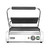 Hendi Grill kontaktowy pojedyńczy żeliwny, płyta ryflowana, 340 x 230 mm, 2,2 kW