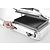 Hendi Grill kontaktowy pojedyńczy żeliwny, płyta ryflowana, 340 x 230 mm, 2,2 kW