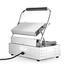 Hendi Grill kontaktowy pojedyńczy żeliwny, płyta ryflowana, 340 x 230 mm, 2,2 kW