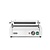 Hendi Grill kontaktowy pojedyńczy żeliwny, płyta dolna gładka górna ryflowana, 340 x 230 mm, 2,2 kW