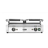 Hendi Double Cast Iron Contact Grill, Grooved Grill Plate, 475 x 230 mm, 3,6 kW