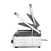 Hendi Double Cast Iron Contact Grill, Grooved Grill Plate, 475 x 230 mm, 3,6 kW