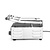 Hendi Double Cast Iron Contact Grill, Grooved Grill Plate, 475 x 230 mm, 3,6 kW