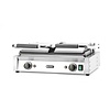 Hendi Double Cast Iron Contact Grill, Grooved Grill Plate, 475 x 230 mm, 3,6 kW