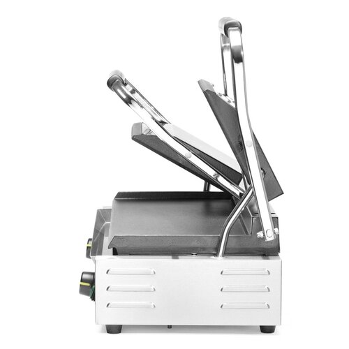 Hendi Double Cast Iron Contact Grill, Grooved / Smooth Plate, 475 x 230 mm, 3,6 kW Hendi Double Cast Iron Contact Grill, Grooved / Smooth Plate, 475 x 230 mm, 3,6 kW