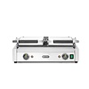 Hendi Grill kontaktowy podwójny żeliwny, płyta 1/2 gładka 1/2 ryflowana, 475 x 230 mm, 3,6 kW