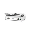 Hendi Grill kontaktowy podwójny żeliwny, płyta 1/2 gładka 1/2 ryflowana, 475 x 230 mm, 3,6 kW