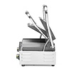 Hendi Grill kontaktowy podwójny żeliwny, płyta 1/2 gładka 1/2 ryflowana, 475 x 230 mm, 3,6 kW