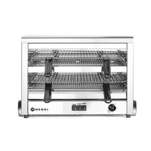 Hendi Quartz sandwich maker Maxi GN1 / 1, dim. 685x396x452 mm