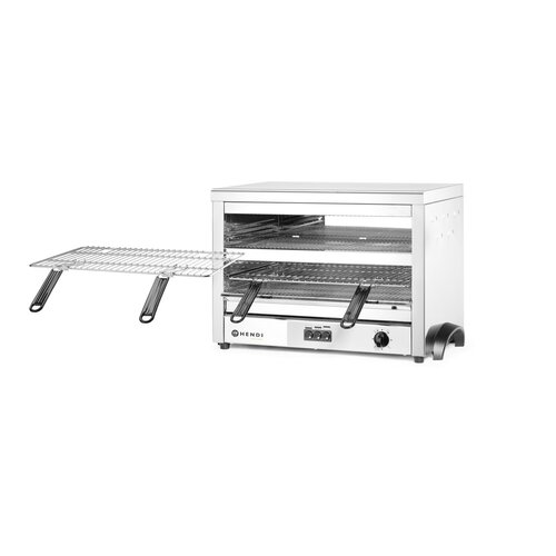 Hendi Quartz sandwich maker Maxi GN1 / 1, dim. 685x396x452 mm Hendi Quartz sandwich maker Maxi GN1 / 1, dim. 685x396x452 mm