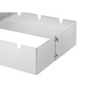 Tramontina Rectangular grill attachment Churrasco line, 530x350x117 mm