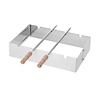 Tramontina Rectangular grill attachment Churrasco line, 530x350x117 mm
