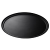 Cambro Taca do serwowania CAMBRO CAMTREAD® owalna, antypoślizgowa czarna 685x560x(H)32