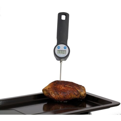Hendi Digital Food Thermometer with Probe, -50°C to 300°C, Black Waterproof Hendi Digital Food Thermometer with Probe, -50°C to 300°C, Black Waterproof