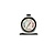 Hendi Dial Oven Thermometer, 50°C to 300°C, Silver