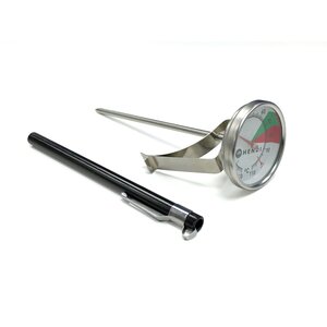 Hendi Milk Dial Thermometer, -10°C to 110°C with Black Clips