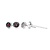 Hendi Steak Thermometer Set, -50  to 300°C, inox (Pack of 4)