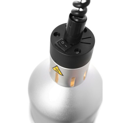 Hendi Lampa do podgrzewania potraw - wisząca, cylindryczna, średnica 175x(H)250 mm, srebrna Hendi Lampa do podgrzewania potraw - wisząca, cylindryczna, średnica 175x(H)250 mm, srebrna