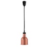 Hendi Lampa do podgrzewania potraw - wisząca, cylindryczna, średnica 175x(H)250 mm, miedziana