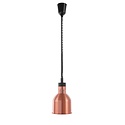 Hendi Lampa do podgrzewania potraw - wisząca, cylindryczna, średnica 175x(H)250 mm, miedziana