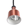 Hendi Lampa do podgrzewania potraw - wisząca, cylindryczna, średnica 175x(H)250 mm, miedziana