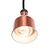 Hendi Lampa do podgrzewania potraw - wisząca, cylindryczna, średnica 175x(H)250 mm, miedziana