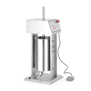 Hendi Electric Sausage Filler, 15 L, 60W, Vertical with 4 Funnels 16, 22, 32 and 38 mm Hendi Electric Sausage Filler, 15 L, 60W, Vertical with 4 Funnels 16, 22, 32 and 38 mm