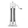 Hendi Manual Sausage Filler, 7 L, Vertical with 4 Funnels 16, 22, 32 and 38 mm