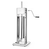 Hendi Manual Sausage Filler, 7 L, Vertical with 4 Funnels 16, 22, 32 and 38 mm