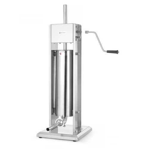 Hendi Manual Sausage Filler, 7 L, Vertical with 4 Funnels 16, 22, 32 and 38 mm