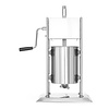Hendi Manual Sausage Filler, 10 L, Vertical with 4 Funnels 16, 22, 32 and 38 mm