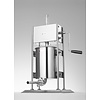 Hendi Manual Sausage Filler, 10 L, Vertical with 4 Funnels 16, 22, 32 and 38 mm