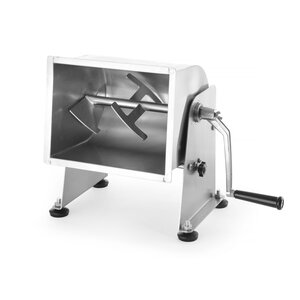 Hendi Manual mixer for stuffing with a tilting bowl, capacity 6.5 kg = 11 liters. Hendi Manual mixer for stuffing with a tilting bowl, capacity 6.5 kg = 11 liters.