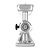 Hendi Meat Grinder 200 kg/h 750W, Mincing Discs Ø 70 mm with 6 mm Hole